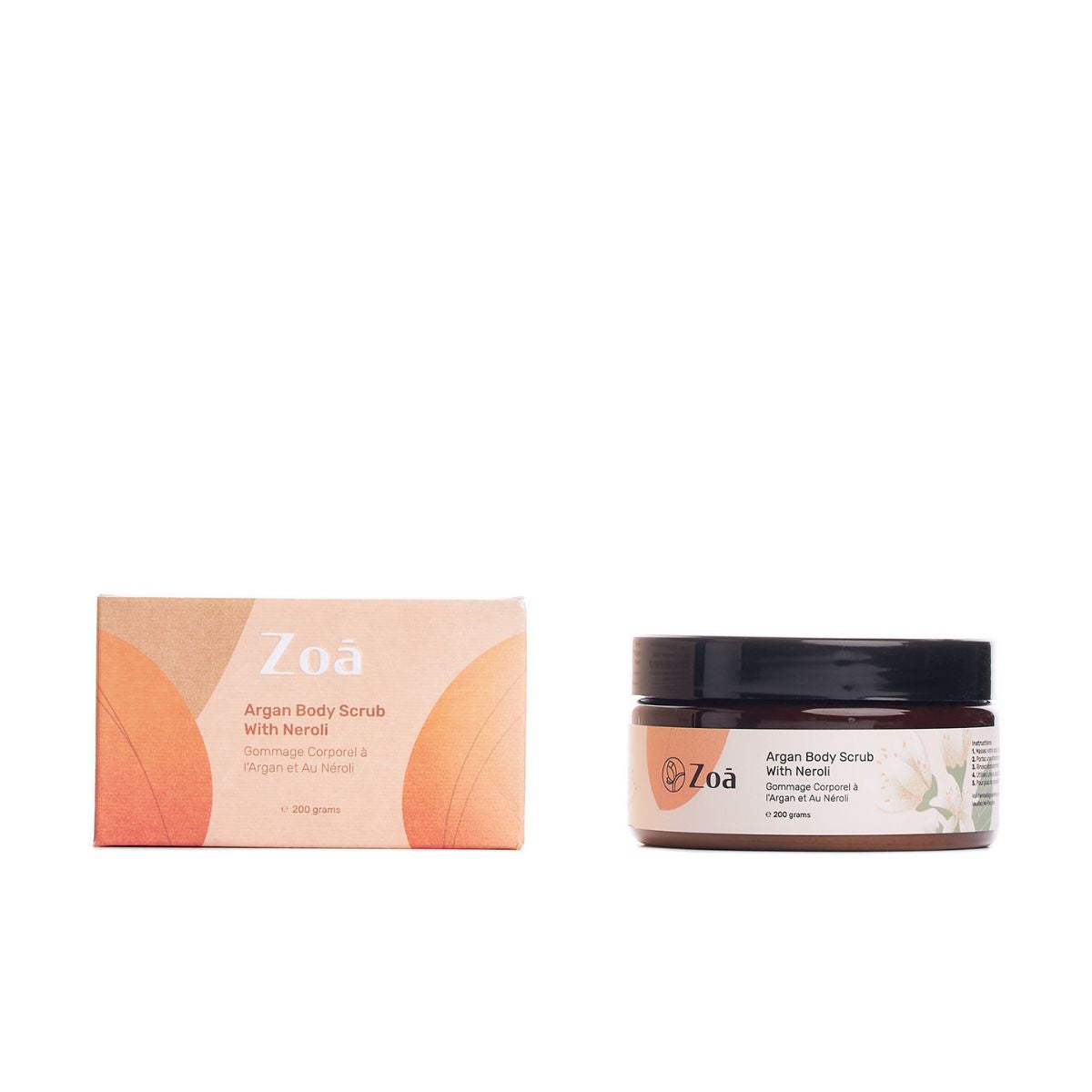 Argan Body Scrub With Neroli
