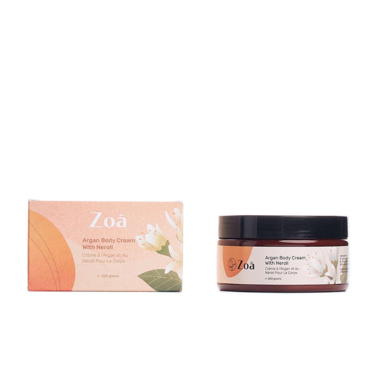 Crème à l'Argan et Au Néroli Pour Le Corps